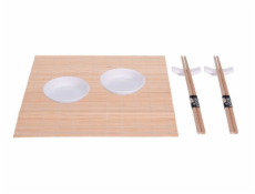 EXCELLENT Sushi set porcelán / bambus sada 7 ks černá KO-278000190cern