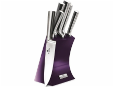 BERLINGERHAUS Sada nožů ve stojanu 6 ks nerez Royal Purple Metallic Line BH-2671