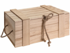 HOMESTYLING Úložný box dřevěný sada 3 ks HOMESTYLING KO-KR2002560