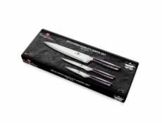 BERLINGERHAUS Sada nožů nerez 3 ks Purple Eclipse Collection BH-2675