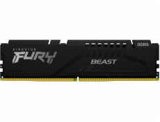 Kingston FURY Beast/DDR5/64GB/6000MHz/CL40/4x16GB/Black