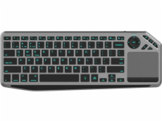 Techly klávesnice, Techly Dual BT/RF Touchpad RGB bezdrátová klávesnice