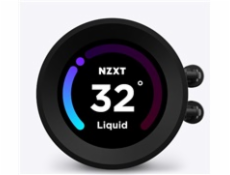 NZXT vodní chladič Kraken 240 ELITE / 2x120mm fan / 4-pin PWM / LCD disp. / 6 let