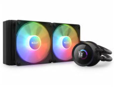 NZXT vodní chladič Kraken 240 RGB / 2x120mm fan / 4-pin PWM / LCD disp. / 6 let