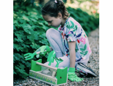 Set Bigjigs Toys zahradnický v přepravce