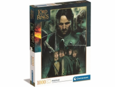 Puzzle 1000 Pán prstenů: Společenstvo prstenu