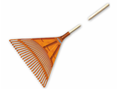 Bradas Plastové vejárové hrable s rámom 60 cm (KT-CX24B)