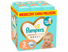 PAMPERS PAMPERS PREMIUM PARES 3, 6-10 KG, 200 PCS.