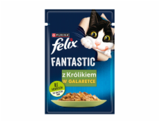 Purina Felix Fantastic rabbit in jelly - wet cat food - 85g