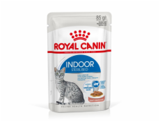 ROYAL CANIN Indoor Sterilized - Wet food for adult cats - Chunks in sauce 12x85 g