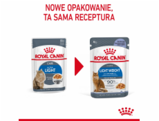 ROYAL CANIN FCN Light Weight Care v želé - vlhké krmivo pro dospělé kočky - 12x85g