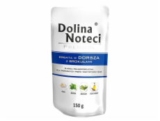 Dolina Noteci Premium bohatá na tresku s brokolicí - mokré krmivo pro psy - 150g