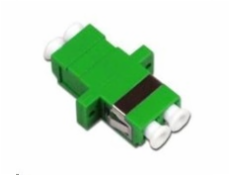 XtendLan LC-LC duplex adapter SM, APC, zelený, do optických rozvaděčů
