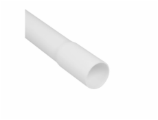 Hladká inštalačná rúrka RLM20, PVC, biela, 2 m