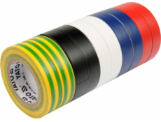 Yato izolační pásky 19mm x 20m 10 ks (YT-8173)