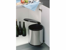 Wesco Odpadkový koš otvírací s dvířky RONDO 13l, ocel Wesco