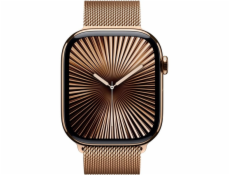 Apple Watch 10 46mm GPS+4G Titan Milanese Loop M/L Gold/Gold