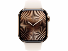 Apple Watch 10 46mm GPS+4G Titan Sport M/L Gold/Star Light