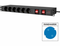 Caymon  PSR269GS/B Power strip 19 – zásuvky německého typu
