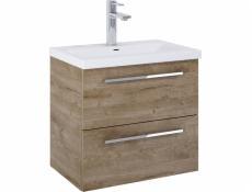 A857969808 / ROCA / KWADRO / KOUPELNOVÁ SKŘÍŇKA 60 CM SE 2 ZÁSUVKAMI, K DOPLNĚNÍ UMYVADLEM HEBE, DUB CANELA / NÁHRADNÍ 168957 /