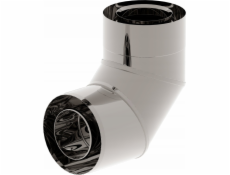 Spiroflex 80/125 Turbo Double -Walled Knee (N) 90 stupňů.
