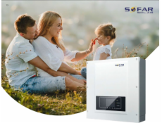 CORAB PV střídač/střídač 3-fázový 6,6kW AC Sofar 6.6KTLX-G3 2 MPPT WiFi DC-Switch