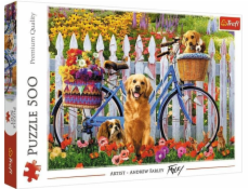  Puzzle 500 dielikov Psie dobrodružstvo