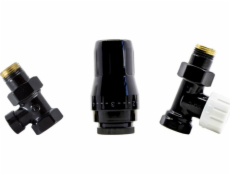 Schlosser STANDARD TERMOSTATICKÝ SET 1/2GZ x 1/2GW ROVNÝ - ČERNÝ
