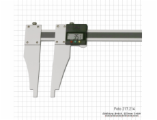Gimex CALIPER 1000 DIGITS. 40 1,5V POHYBLIVÉ ČELISTI 150 HLINÍK
