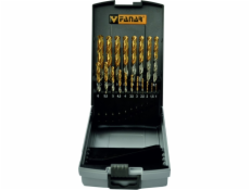 Fanar vrták DRILL SET NWKA FI 1,00-10,00MM 24PC CZW-24 HSSE TIN INOX
