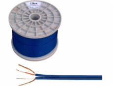 Kabel 2 x RCA-4MM kabel Blue Audio Video Cabletech Cable 100m