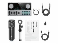 Donner Podcast Starter Kit - sada pro nahrávání podcastů