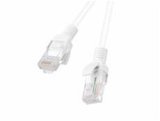 PATCHCORD CAT.6 UTP 1,5 M WHITE FLUKE PASSED LANBERG 10-BACK