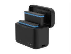 TELESIN 2-slot charger + card storage for Insta360 X4