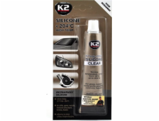 Vysokoteplotní čirý silikon K2 SILICONE CLEAR 85g