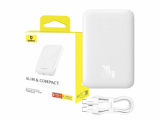 Powerbanka Baseus Magnetic Mini 6000mAh 20W MagSafe (bílá)
