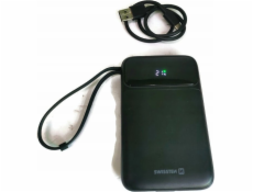 Swissten power bank 10000 mah pd 20w s integrovanými kabely  usb-c a lightning (kompatibilní s magsafe)
