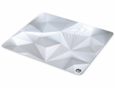 Endorfy podložka pod myš Crystal L Onyx White / 450×400×3 mm / voděodolná / bílá