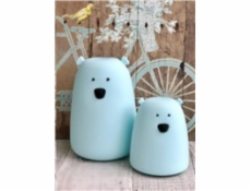 Rabbit & Friends Dotyková lampička medvídek | Modrá