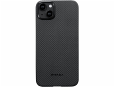 Pitaka MagEZ Case 4 600D for iPhone 15 Plus Black/Grey Twill