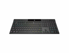 Corsair K100 RGB AIR klávesnice Hraní USB + RF Wireless + Bluetooth QWERTZ Německý Černá