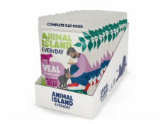ANIMAL ISLAND Everyday Jelly Veal - mokré krmivo pro kočky - 12 x 85g