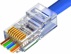 Konektor Conexpro RJ45-6W RJ45 CAT6 UTP 8p8c na drát, Wire Cross