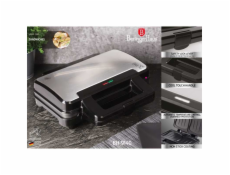 BERLINGERHAUS Sendvičovač s nepřilnavým povrchem 900 W Black Silver Collection BH-9140