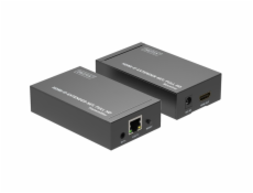 Digitus AV adaptér HDMI extender 1080p 60Hz 120m po krútenej dvojlinke Cat.6/6A/7/8 HDCP 1.3 IR, sada