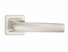 Klika dveří Metalbud Euphoria čtvercový vývěsní štít niklový satén