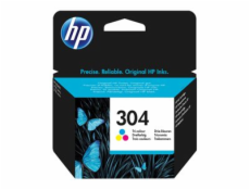 HP 304 Tri-color Original Ink Cartridge