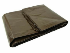 Plachta PP/PE nepromokavá extra silná, hnědá, 4x6 m GEKO