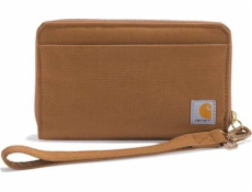 Carhartt Nylon Duck LayFlat Clutch Brown peňaženka 