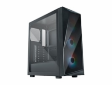 Cooler Master case CMP 520, mini-ITX, bez zdroje, průhledná bočnice, černá